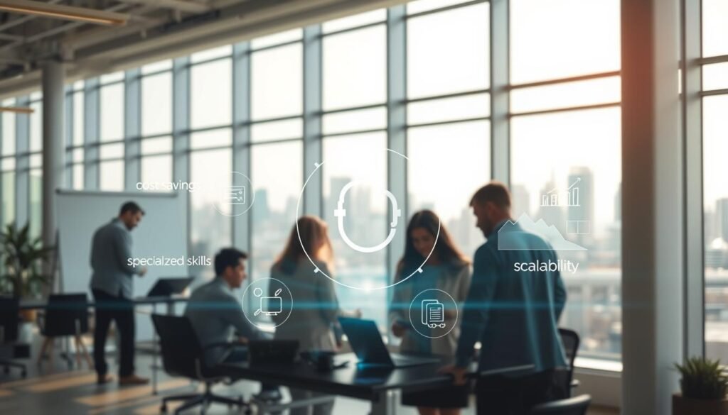 outsourcing benefits for digital agencies