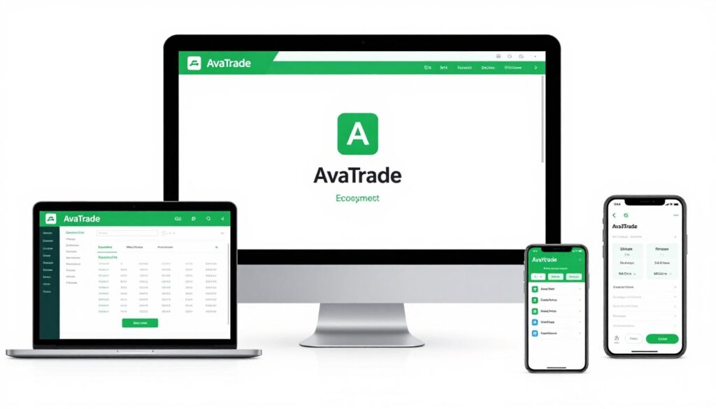 AvaTrade multi-platform trading ecosystem