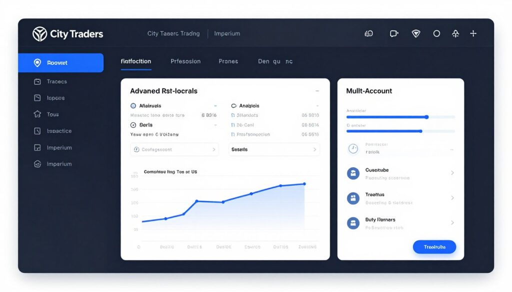 City Traders Imperium platform dashboard interface