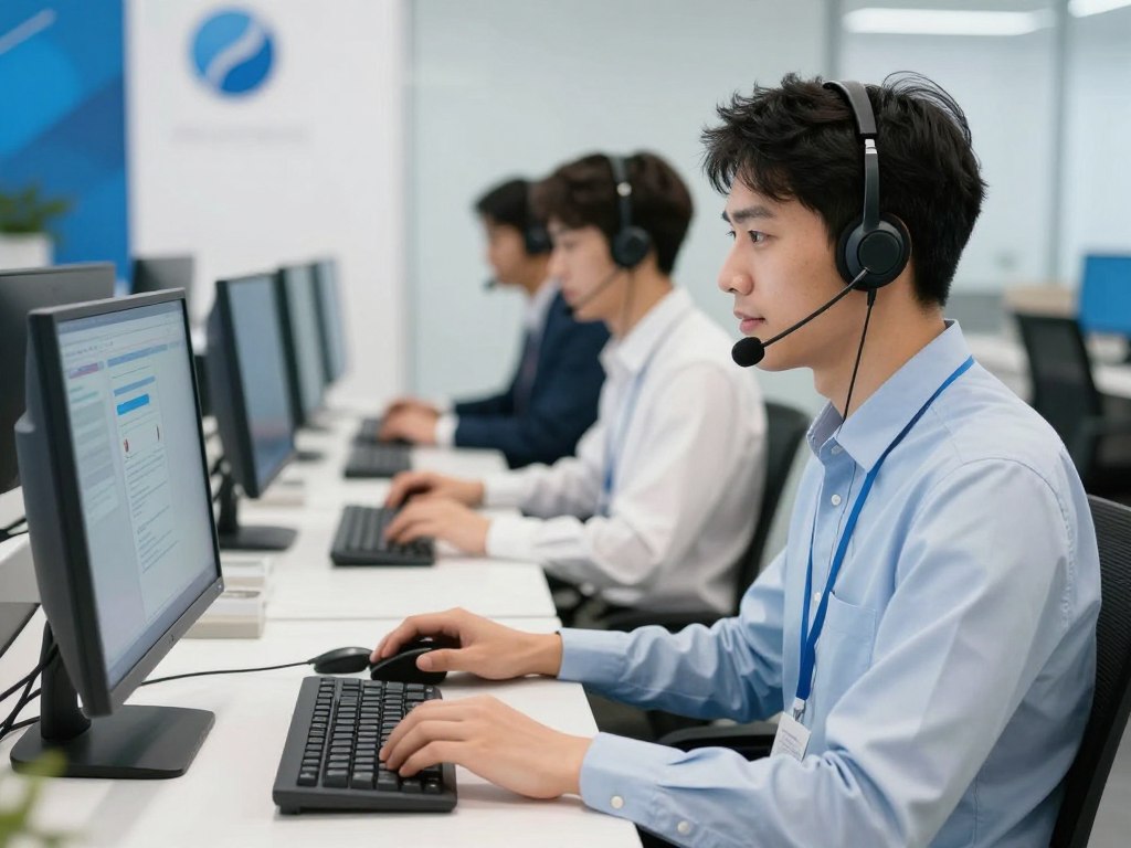 Customer support team providing assistance to traders through multiple channels