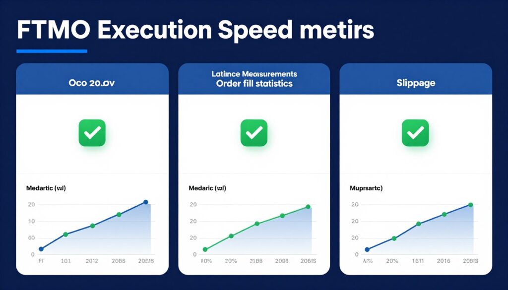 FTMO execution speed metrics and performance data