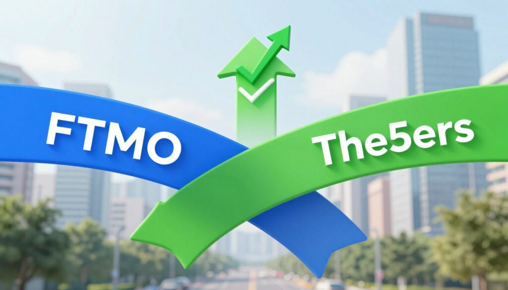 Final comparison showing both prop firms with decision-making elements