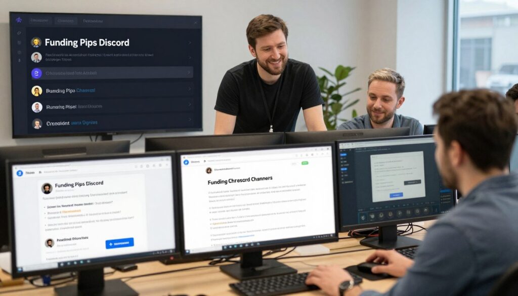 Funding Pips trader community and support features