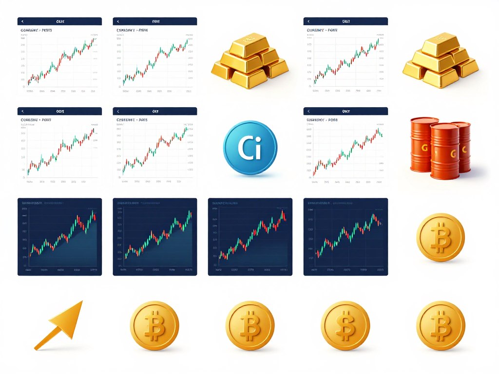 Multiple asset classes available for trading including forex, commodities, and indices