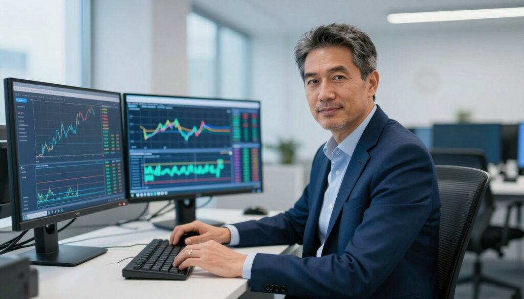 Professional trader profile showing characteristics of successful FTMO candidates